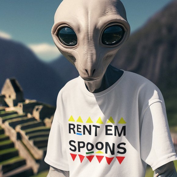 Rent Em Spoons Funny Cole Martin Shirt - Picture 1 of 2